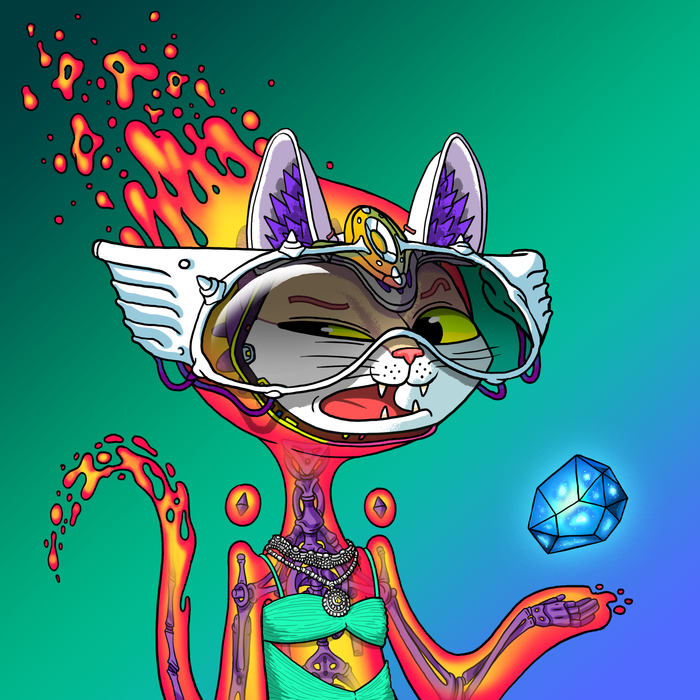 Alien Cat #2879