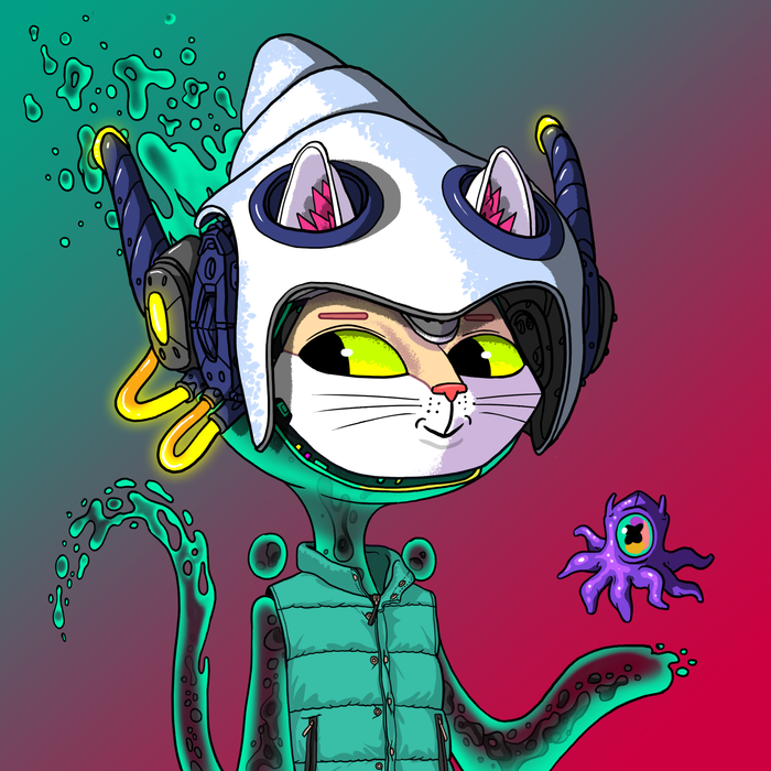 Alien Cat #4386