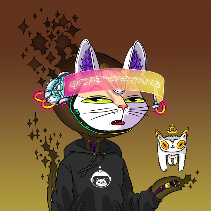 Alien Cat #7410