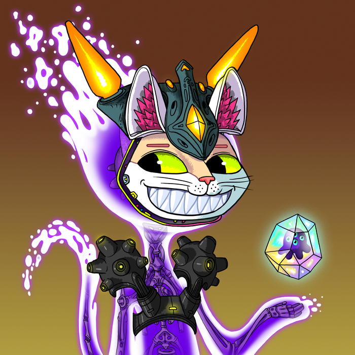 Alien Cat #2167