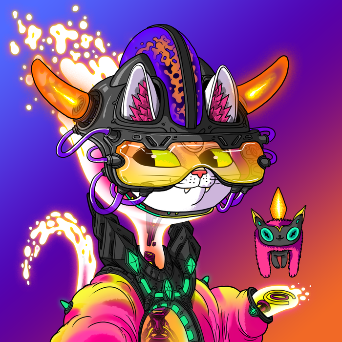 Alien Cat #4352