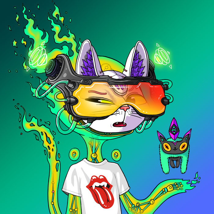 Alien Cat #835