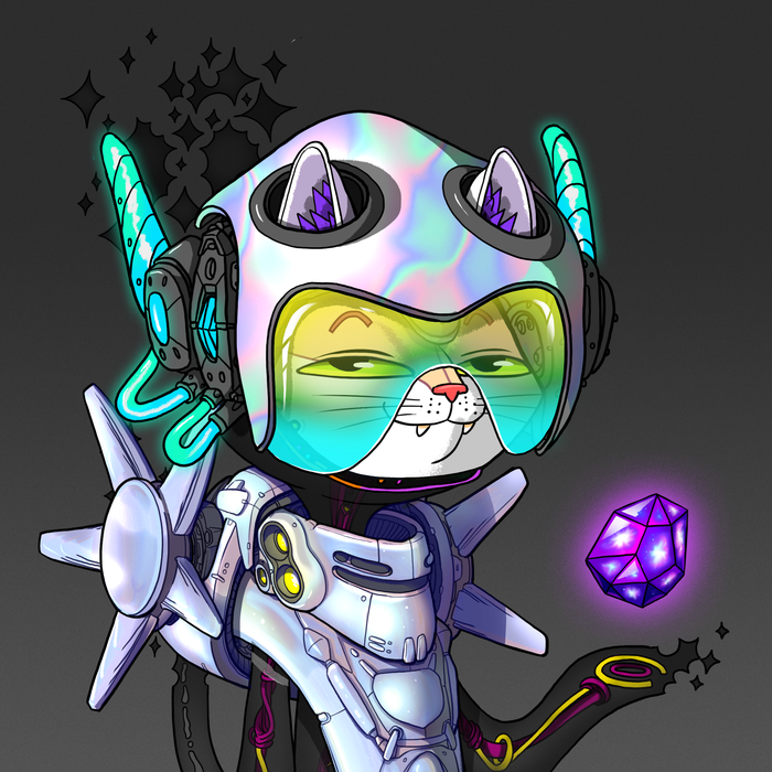 Alien Cat #10084