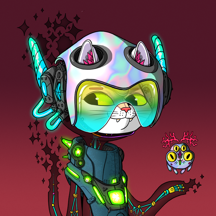 Alien Cat #9077