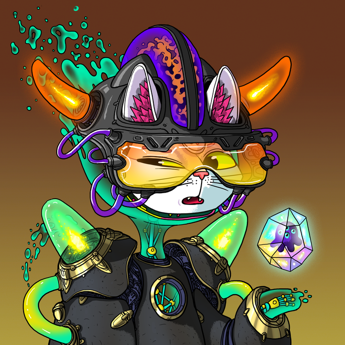 Alien Cat #598