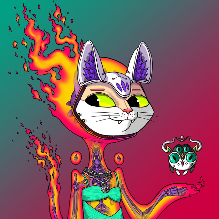 Alien Cat #9431