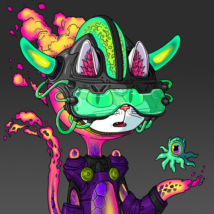 Alien Cat #721