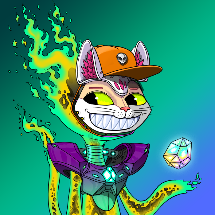 Alien Cat #9752