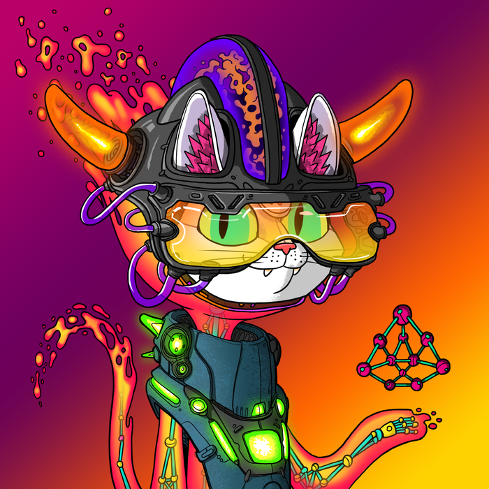 Alien Cat #10296